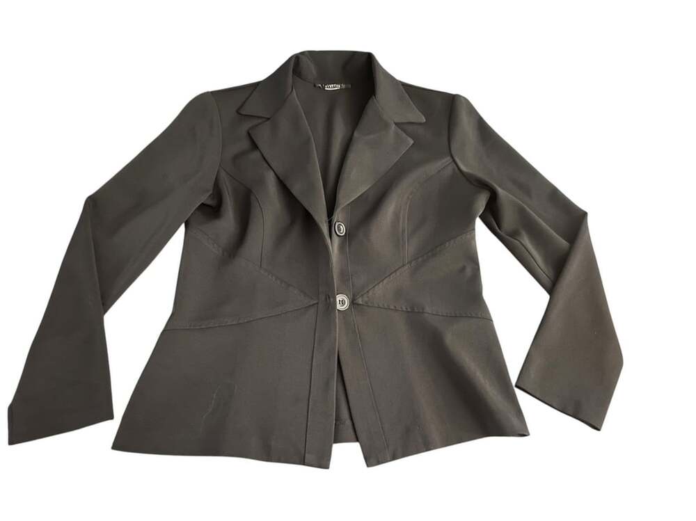 Stretcher Black Blazer Jacket